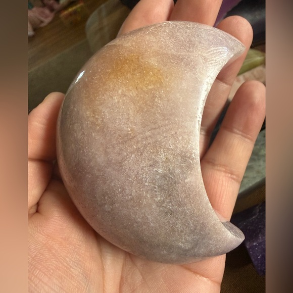 Pink Amethyst Moon 🌙 - Picture 5 of 5